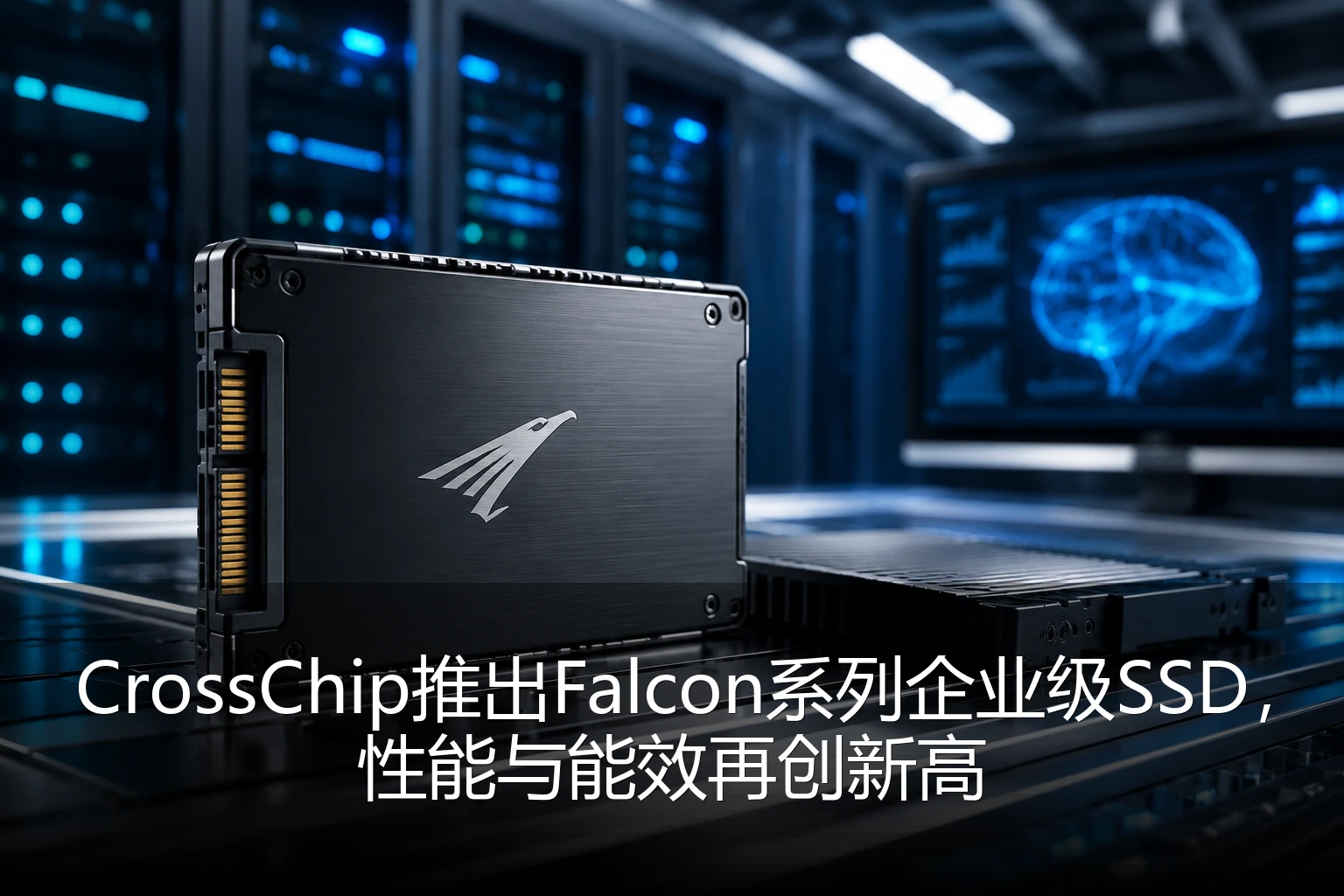 CrossChip Launches Falcon Series Enterprise SSDs, Setting New Records in Performance and Energy Efficiency