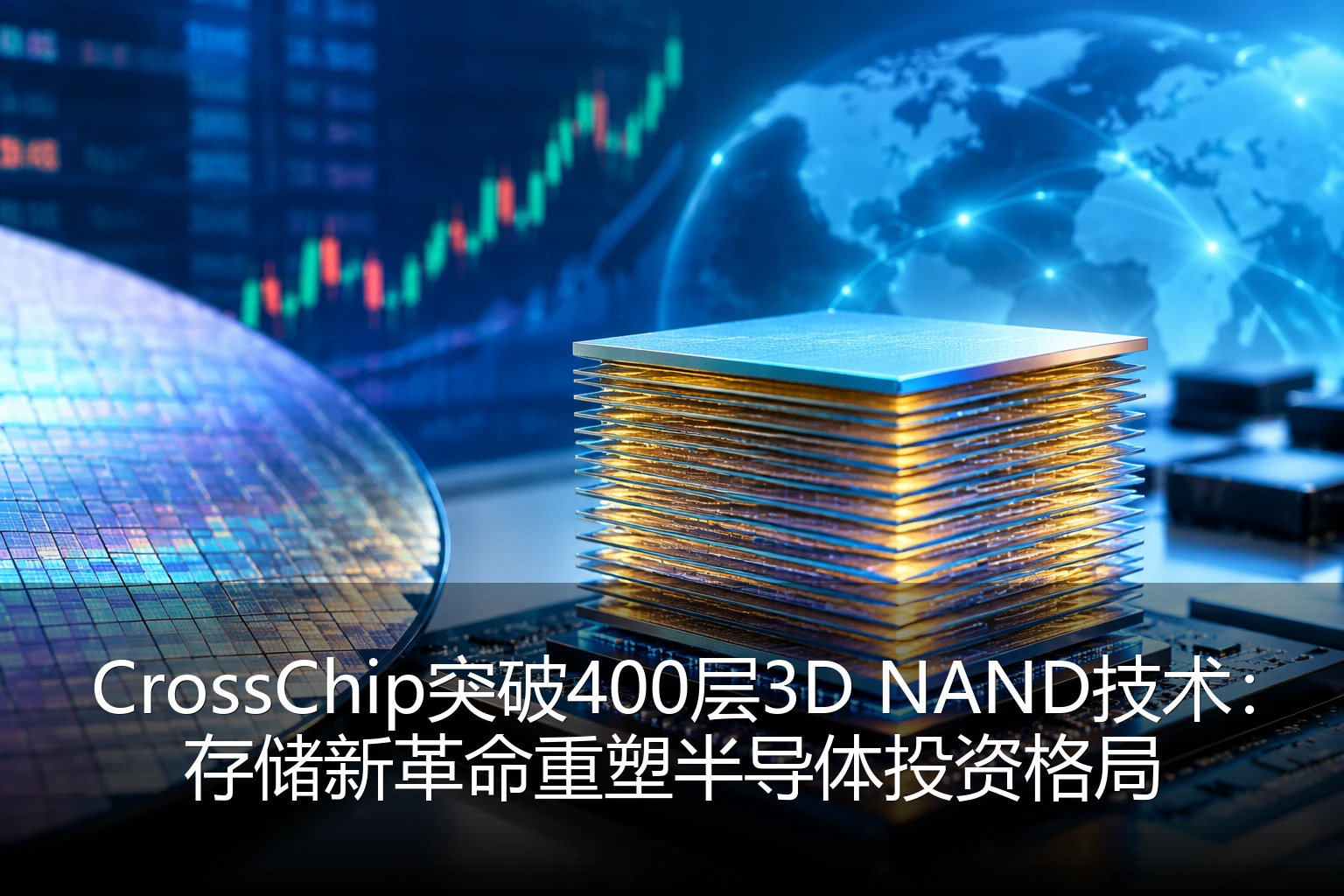 CrossChip突破400层3D NAND技术：存储新革命重塑半导体投资格局